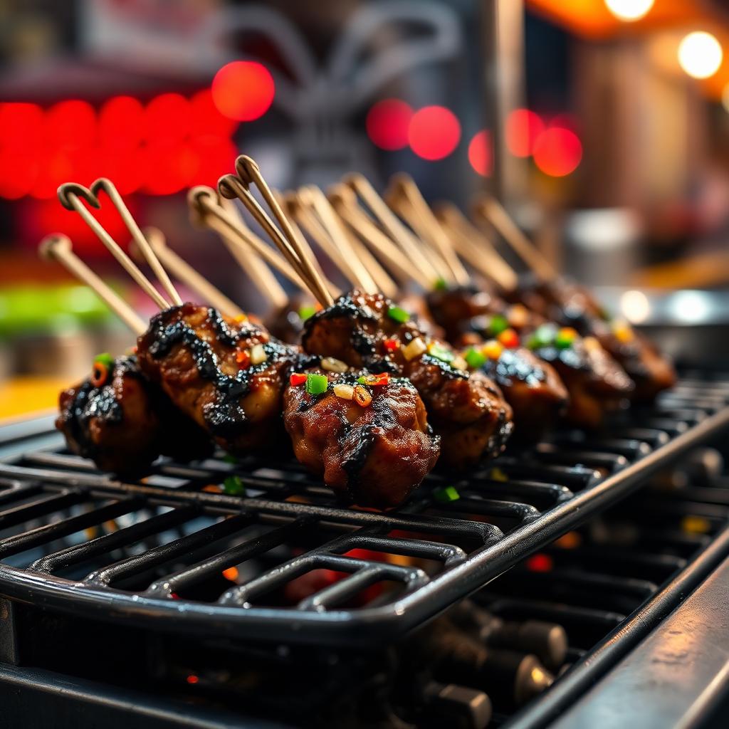 Brochetas de cordero al comino